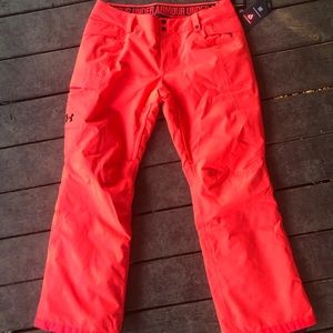 Under Armour coral snow pants